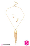 Paparazzi "Halleys Comet - Gold" necklace Paparazzi Jewelry