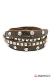 Paparazzi "Hall of Fame - Brown" bracelet Paparazzi Jewelry