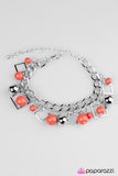 Paparazzi "Hall Of FRAME - Orange" bracelet Paparazzi Jewelry