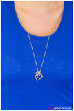 Paparazzi "Handle With Care - Gold" necklace Paparazzi Jewelry