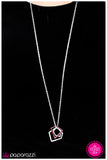 Paparazzi "Handle With Care - Red" necklace Paparazzi Jewelry