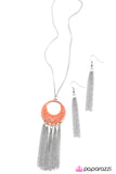 Paparazzi "Hanging On Every Word" necklace Paparazzi Jewelry