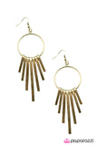 Paparazzi "Hanging Tough" earring Paparazzi Jewelry