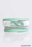 Paparazzi "Happily FOREVER After" Green  Wrap Bracelet Paparazzi Jewelry