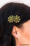 Paparazzi "Happy Camper - Green" hair clip Paparazzi Jewelry