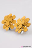 Paparazzi "Happy Camper - Yellow" hair clip Paparazzi Jewelry