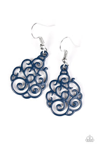 Paparazzi "Happy DAZE" Blue Earrings Paparazzi Jewelry