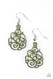 Paparazzi "Happy DAZE - Green" earring Paparazzi Jewelry