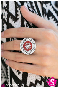 Paparazzi "Happy Hour - Red" ring Paparazzi Jewelry