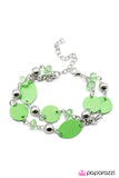 Paparazzi "Happy Travels - Green" bracelet Paparazzi Jewelry