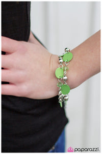 Paparazzi "Happy Travels - Green" bracelet Paparazzi Jewelry