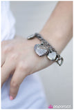 Paparazzi "Hard Not to Love" Black Bracelet Paparazzi Jewelry