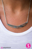 Paparazzi "Harlem Moon" Blue Necklace & Earring Set Paparazzi Jewelry
