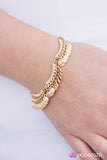 Paparazzi "Havana Harbor - Gold" bracelet Paparazzi Jewelry