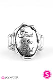 Paparazzi "Have A Little Faith" Silver Ring Paparazzi Jewelry