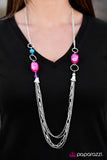 Paparazzi "Have An ICE Day" Multi Necklace & Earring Set Paparazzi Jewelry