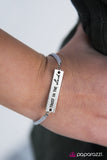 Paparazzi "Have Faith" Silver Bracelet Paparazzi Jewelry