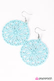Paparazzi "Having A Merry Time - Blue" earring Paparazzi Jewelry