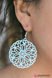 Paparazzi "Having A Merry Time - Blue" earring Paparazzi Jewelry