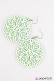 Paparazzi "Having A Merry Time - Green" earring Paparazzi Jewelry