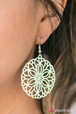 Paparazzi "Having A Merry Time - Green" earring Paparazzi Jewelry