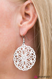 Paparazzi "Having A Merry Time - White" earring Paparazzi Jewelry