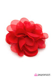 Paparazzi "Hawaiian Escape - Red" hair clip Paparazzi Jewelry