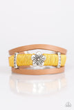 Paparazzi "Hawaiian Haven - Yellow" bracelet Paparazzi Jewelry