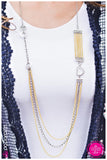 Paparazzi "Head Over Heels" Yellow Necklace & Earring Set Paparazzi Jewelry