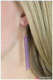 Paparazzi "Head Over Heels" Purple Necklace & Earring Set Paparazzi Jewelry