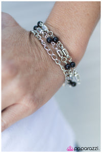 Paparazzi "Heard It Through The Grapevine - Black" bracelet Paparazzi Jewelry