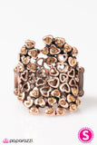 Paparazzi "Heart Happenstance" Copper Ring Paparazzi Jewelry