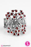 Paparazzi "Heart Happenstance" Red Ring Paparazzi Jewelry