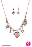 Paparazzi "Heart Of Wisdom" Multi Necklace & Earring Set Paparazzi Jewelry