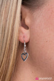 Paparazzi "Heart Of Wisdom" Silver Necklace & Earring Set Paparazzi Jewelry