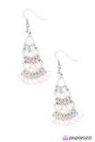 Paparazzi "Heaven Sent - Pink" earring Paparazzi Jewelry