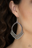 Paparazzi "Heirloom Harmony" Silver Earrings Paparazzi Jewelry