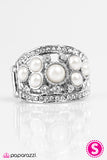 Paparazzi "Hello, Sailor - White" ring Paparazzi Jewelry