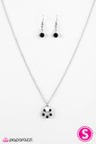 Paparazzi "Hello Spring - Black" necklace Paparazzi Jewelry