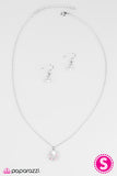 Paparazzi "Hello Spring - White" necklace Paparazzi Jewelry