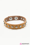 Paparazzi "Here I Am" Brown Wrap Bracelet Paparazzi Jewelry