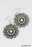 Paparazzi "Here We CONGO Again - Green" earring Paparazzi Jewelry