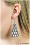 Paparazzi "HEX-Girlfriend" Silver Earrings Paparazzi Jewelry