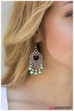 Paparazzi "Hey Baby - Green" earring Paparazzi Jewelry