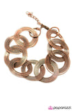 Paparazzi "Hey Mr. DJ" Copper Bracelet Paparazzi Jewelry