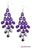 Paparazzi "Hey Ombre! - Purple" earring Paparazzi Jewelry