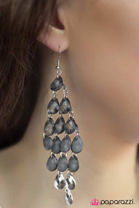 Paparazzi "Hey Ombre! - Silver" earring Paparazzi Jewelry