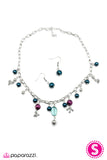 Paparazzi "Hey, Pretty Pretty" Multi Necklace & Earring Set Paparazzi Jewelry