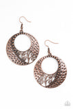 Paparazzi "Hey, Thats VINE!- Copper" earring Paparazzi Jewelry