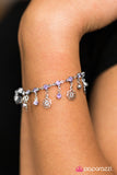 Paparazzi "Hibiscus Breeze" Purple Bracelet Paparazzi Jewelry